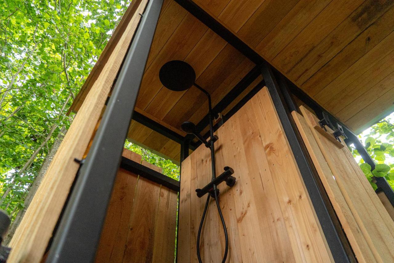 Le Moonloft Insolite Tiny-House Dans Les Arbres & 1 Seance De Sauna Pour 2 Avec Vue Panoramique Osenbach Exteriör bild
