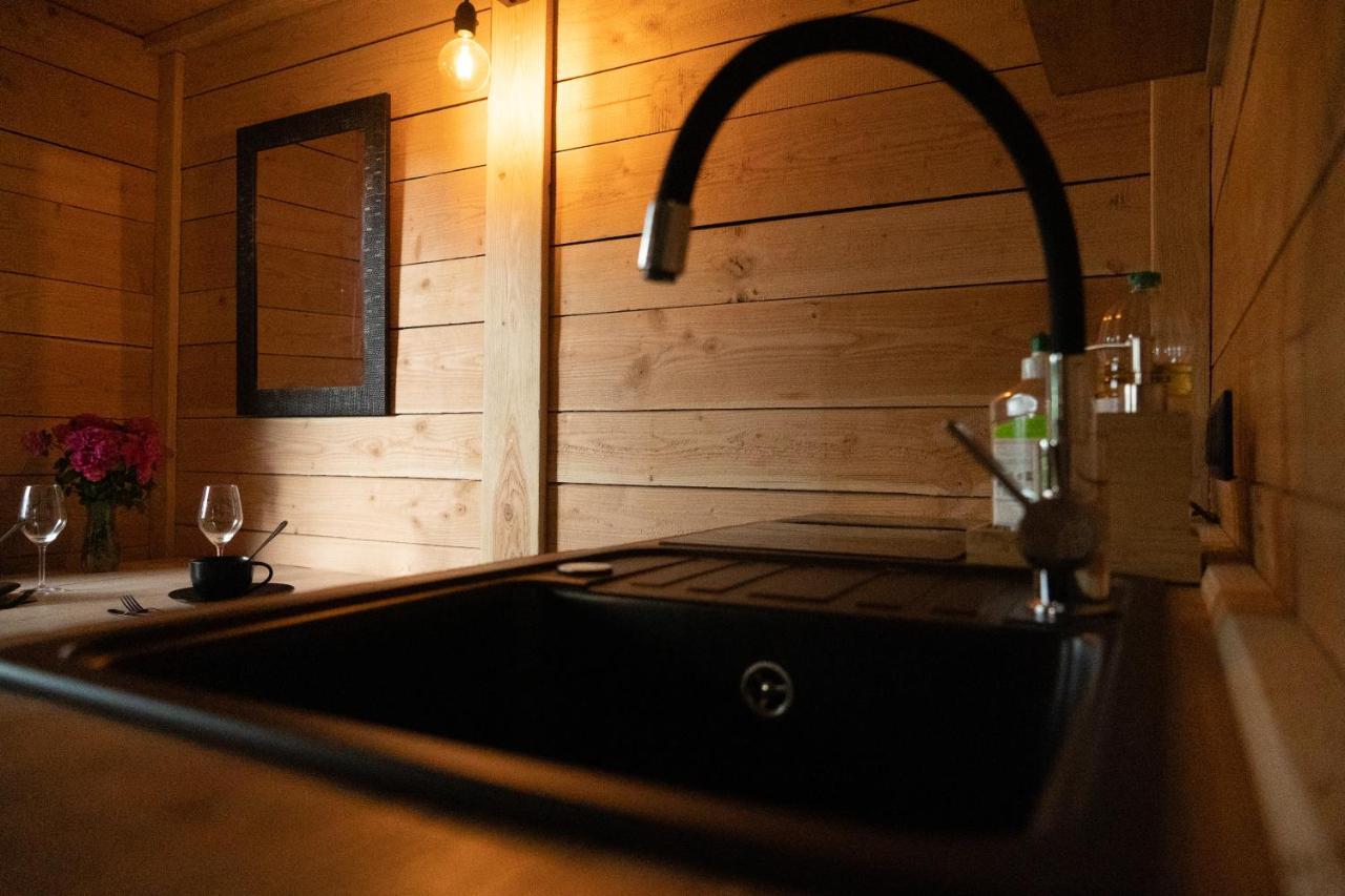 Le Moonloft Insolite Tiny-House Dans Les Arbres & 1 Seance De Sauna Pour 2 Avec Vue Panoramique Osenbach Exteriör bild