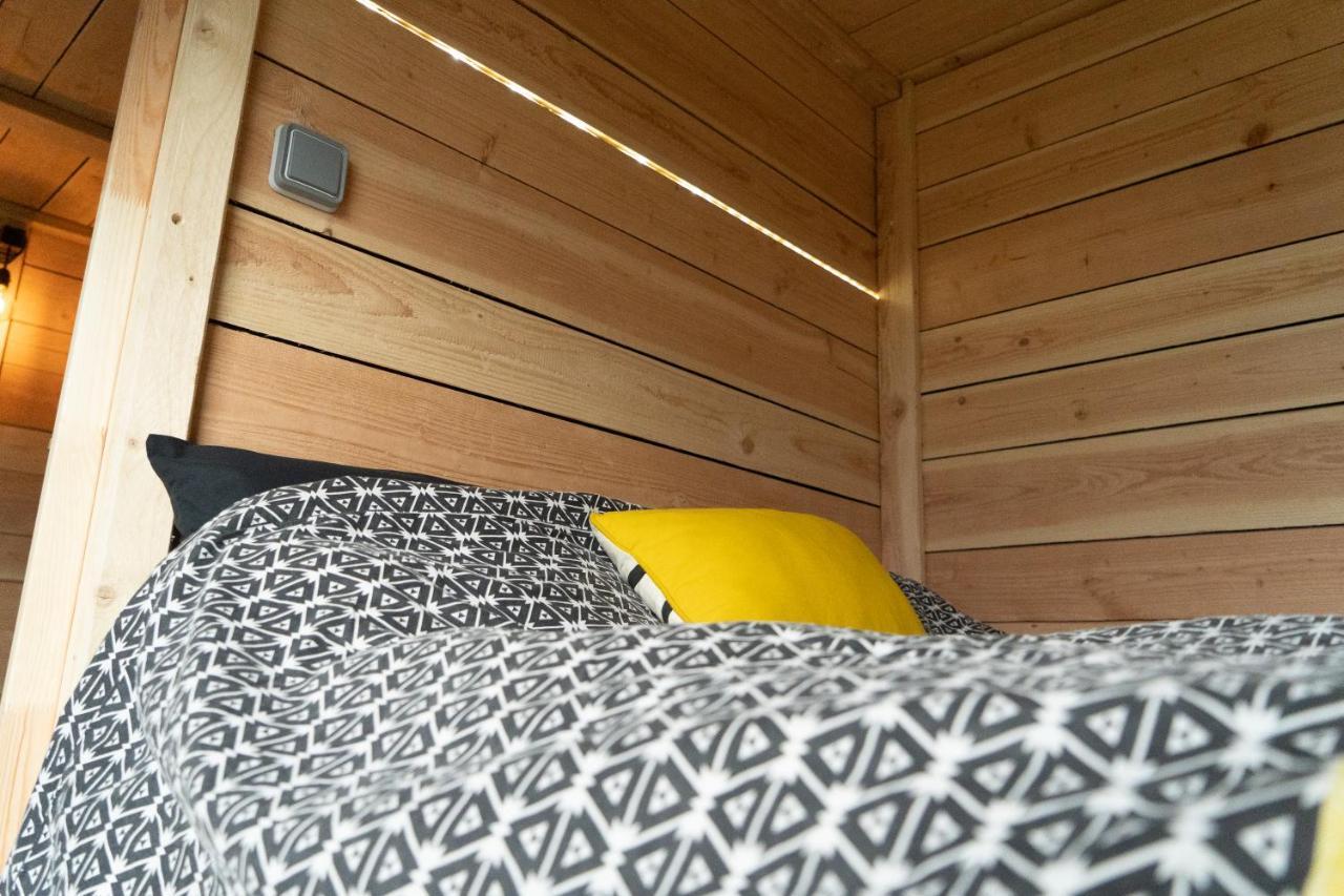 Le Moonloft Insolite Tiny-House Dans Les Arbres & 1 Seance De Sauna Pour 2 Avec Vue Panoramique Osenbach Exteriör bild